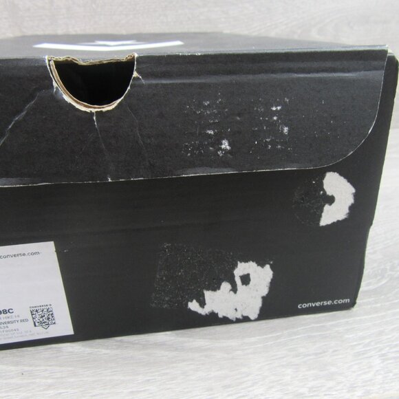 Converse Run Star Hike HI "Love" Sneakers Women's Size 7.5 Black Red NEW - Picture 16 of 16